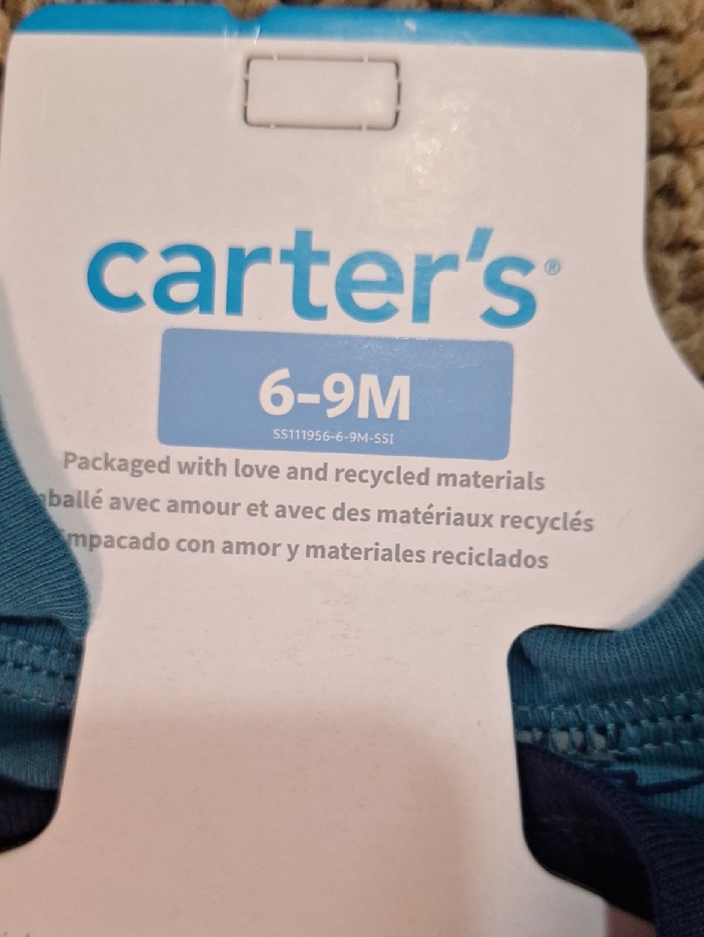 NWT Carters Boy Rompers - Picture 8 of 8